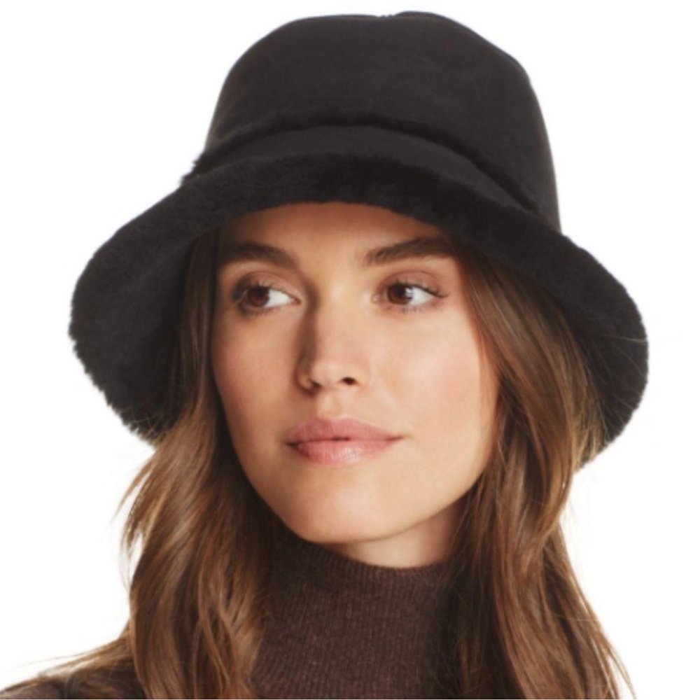Ugg Genuine Shearling & Sheepskin Bucket Hat